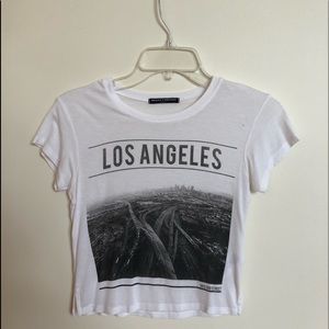 Brandy Melville Crop Top White